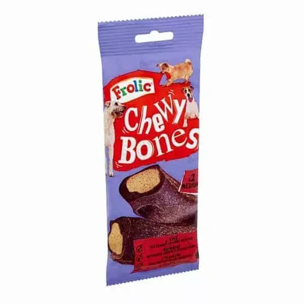 Szuper akció Frolic Chewy Bones Jutalomfalat 170g