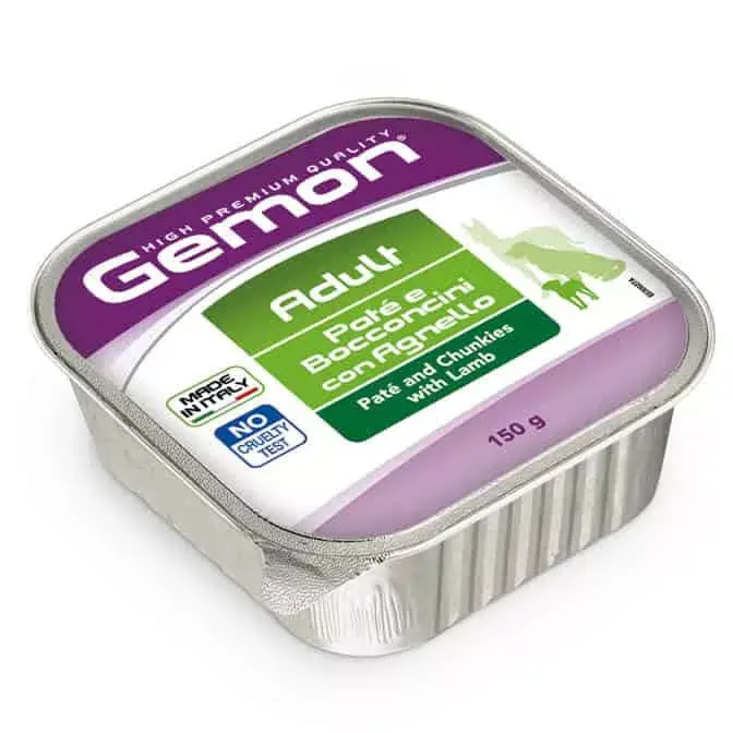 Biztonságos fizetés Gemon Dog Alutálkás Bárány 150g