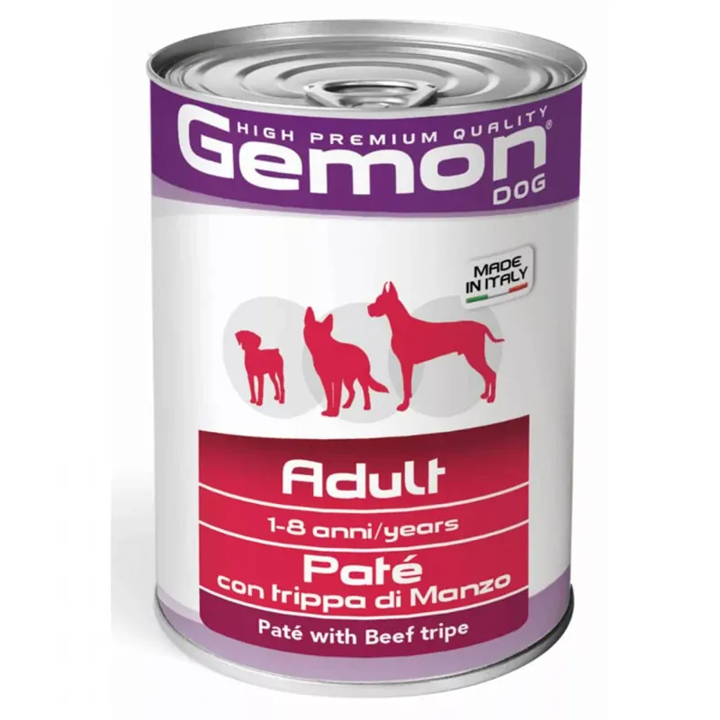 Gemon Dog Konzerv Pástétom marhapacallal 400g Bestseller