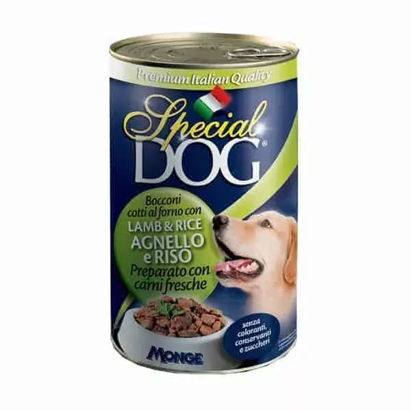 SPECIAL DOG Konzerv Bárány és Rizs 1275g Kihagyhatatlan ajánlat