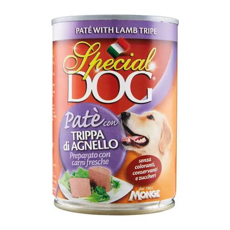 SPECIAL DOG Konzerv Bárányhússal és Pulykával 400g Szuper akció