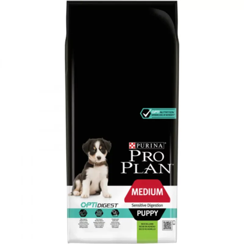 Kedvezményes ár Pro Plan Optidigest Kölyök kutyaeledel / Bárány 3 kg