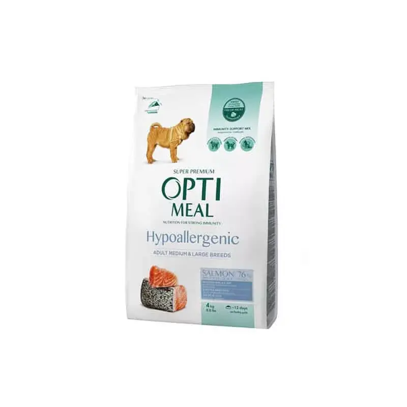 Rendeld meg most OPTIMEAL DOG DRY HYPOALLERG 4KG LAZAC MEDIUM-LARGE
