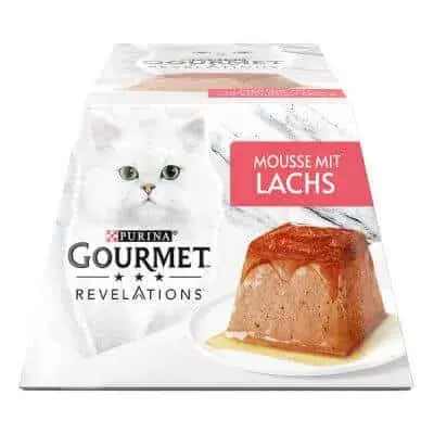 Ajánlat Gourmet Revelations macskaeledel 2*57 g Lazacos