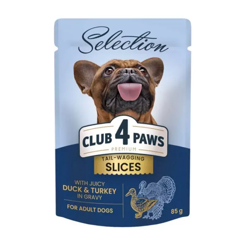 Vedd meg most CLUB 4 PAWS PREMIUM PLUS DOG NEDVES ELEDEL PULYKA 85G