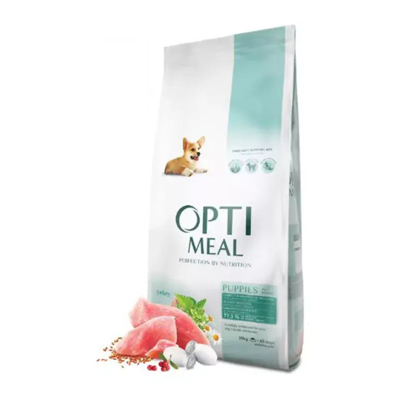 Árengedmény OPTIMEAL DOG SZÁRAZ TÁP KÖLYÖKKUTYÁKNAK PULYKÁVAL 20KG