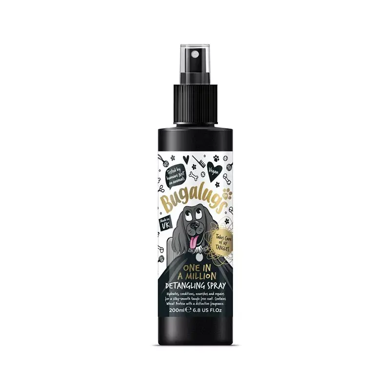 Kiárusítás BUGALUGS SZŐRBONTÓ SPRAY KUTYÁKNAK 200ML ONE IN A MILLION