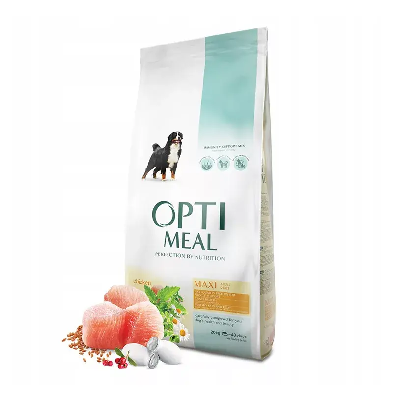 Azonnal elérhető OPTIMEAL DOG MAXI LARGE CSIRKE 20KG
