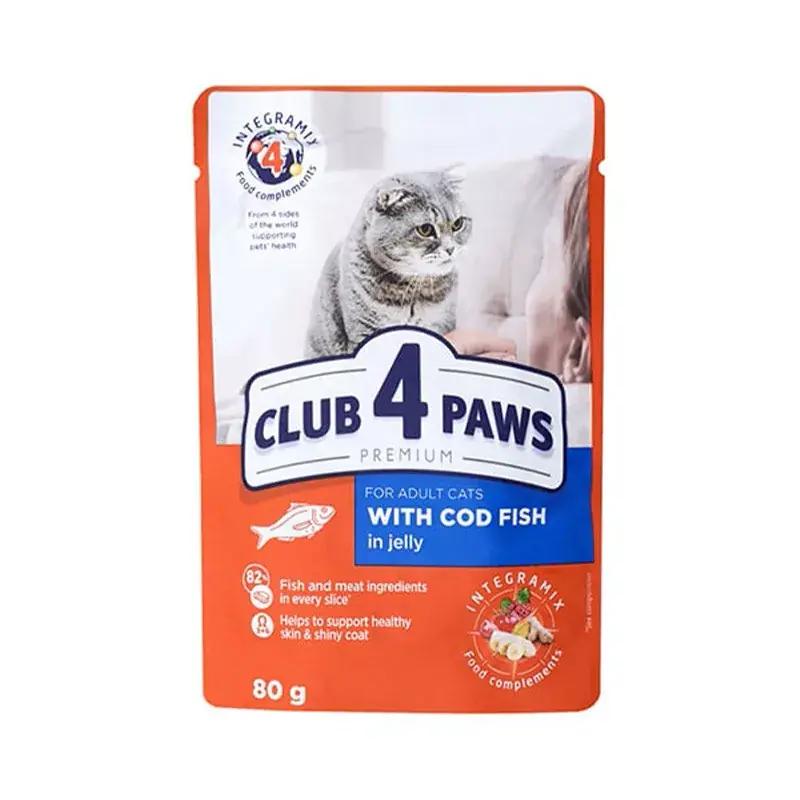 Olcsóbb CLUB 4 PAWS PREMIUM CAT HAL 80G