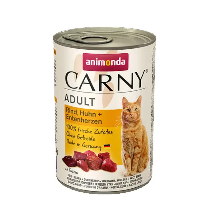 Biztonságos fizetés xANIMONDA CARNY CAT ADULT KONZERV 400G MARHA-CSIRKE
