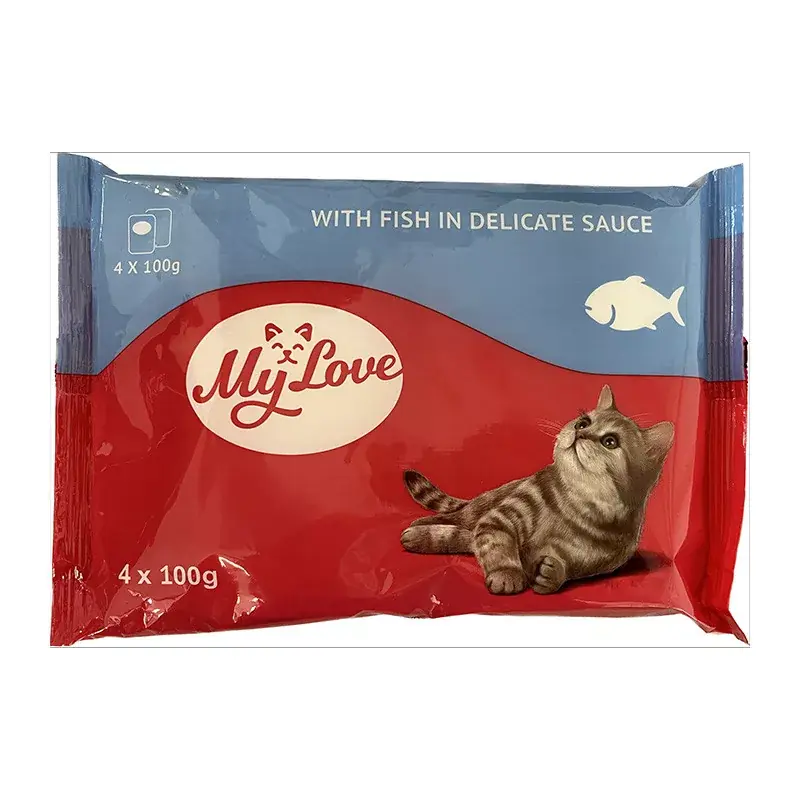 xMY LOVE CAT POUCH 4X100G HALAS SAUCE Bestseller