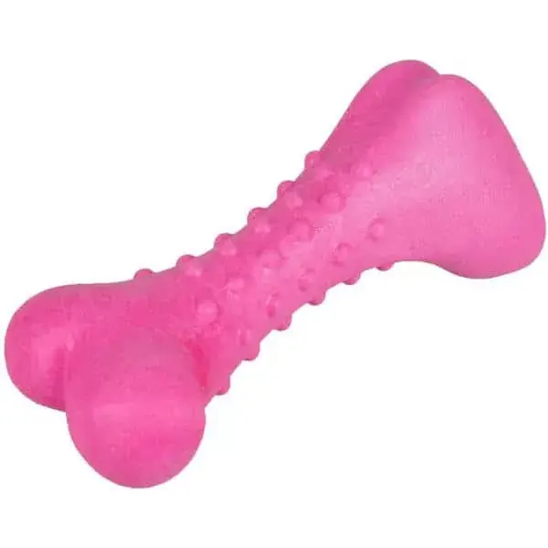 Szuper ajánlat Flamingo Játék hab csont rózsaszín 13cm