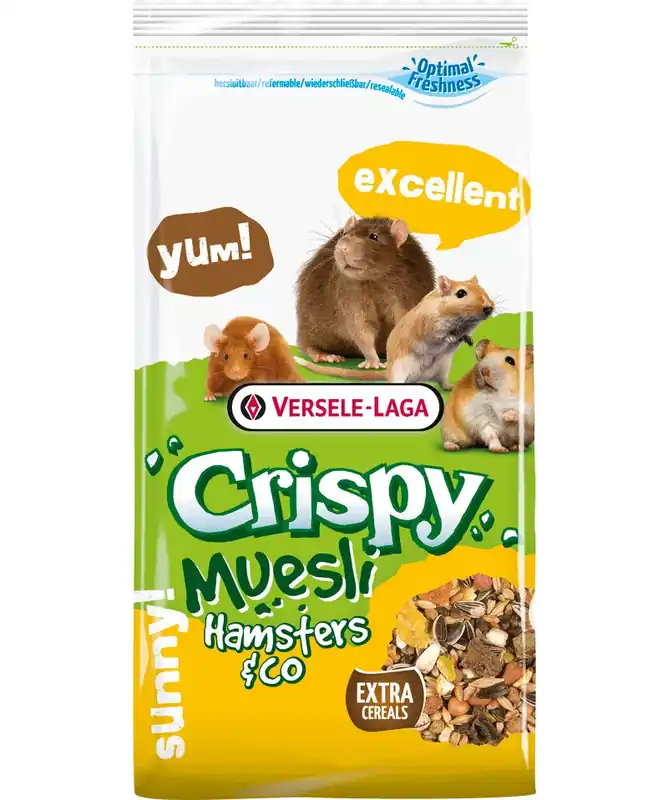Versele-Laga ropogós müzli kisállat-eledel / Hörcsög 1 kg Olcsóbb