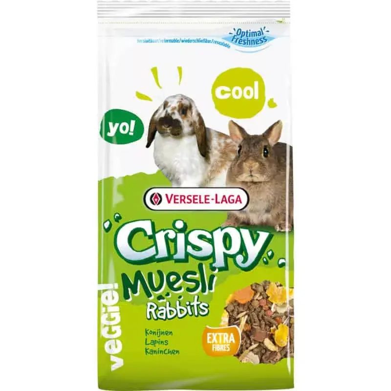 Újdonság VERSELE RÁGCSÁLÓ CRISPY MUESLI 2,75KG NYÚL