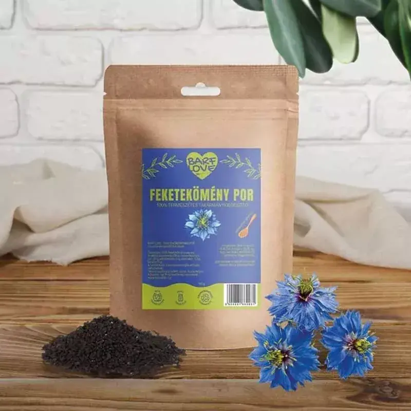 Gyors szállítás BARF LOVE 100% FEKETE KÖMÉNY POR 100G