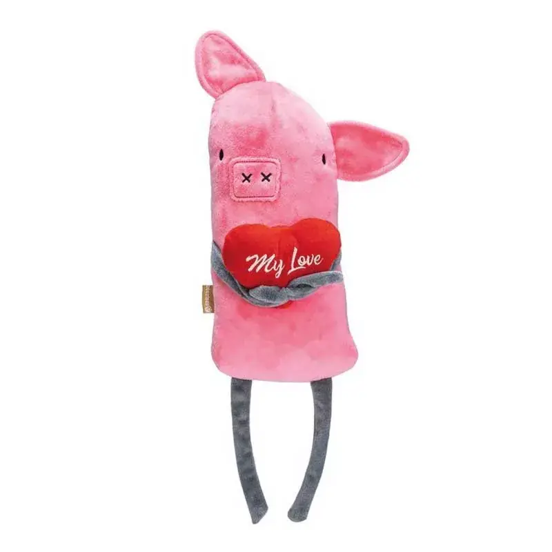 Azonnali szállítás BZ VALENTIN KUTYAJÁTÉK PLÜSS MALAC 45 CM