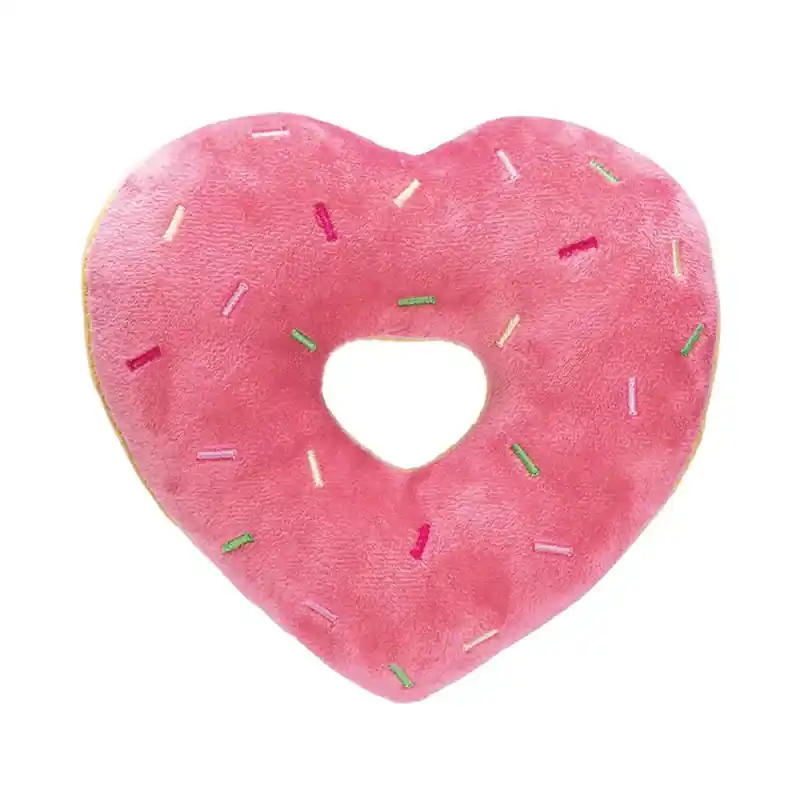 BZ VALENTIN KUTYAJÁTÉK PLÜSS 15CM PINK SZÍV Outlet