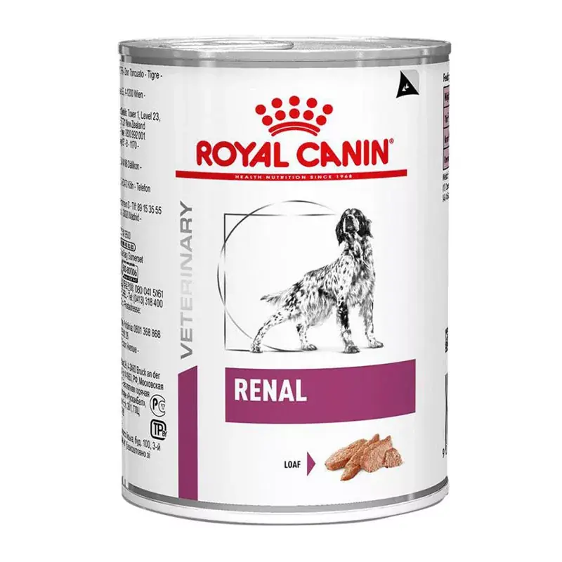 Kihagyhatatlan ajánlat xROYAL CANIN DOG WET RENAL 410G LOAF