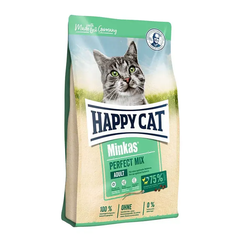 xHAPPY CAT MINKAS MIX 1,5KG LA-CS-BÁR Újdonság