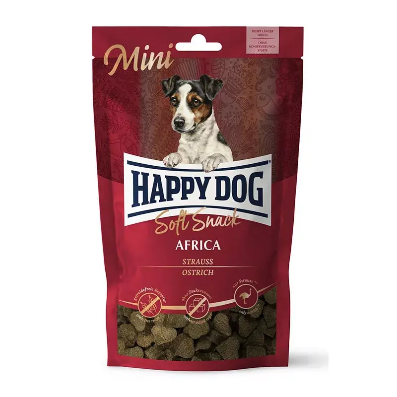 Outlet HAPPY DOG SOFT SNACK MINI 100G AFRICA