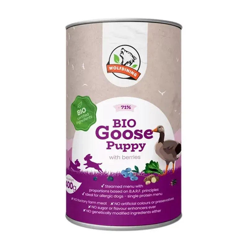 xFARKASKONYHA BIO GOOSE PUPPY 400G Kihagyhatatlan ajánlat