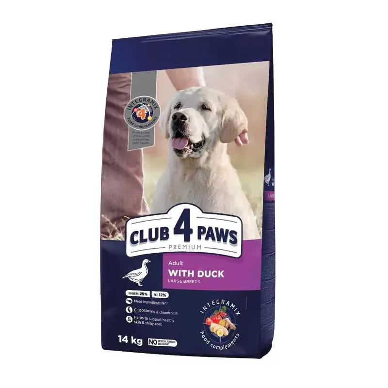 xCLUB4PAWS DOG DRY L 14KG KACSA Népszerű