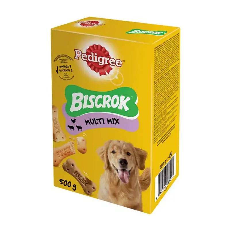 Azonnali szállítás PEDIGREE Biscrok jutalomfalat 500g