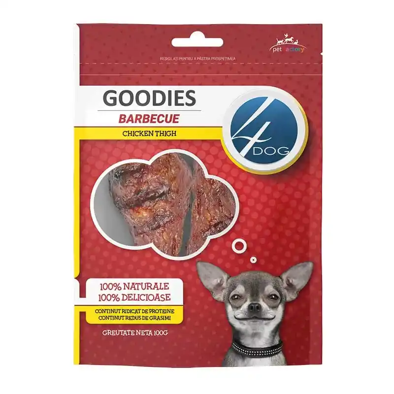 4DOG BARBECUE CSIRKE COMB. 100G Végkiárusítás