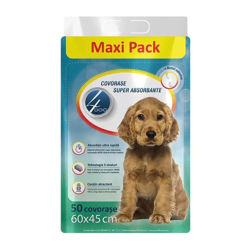 4DOG COVORASE PELENKA 50DB 60X45CM Vedd meg online