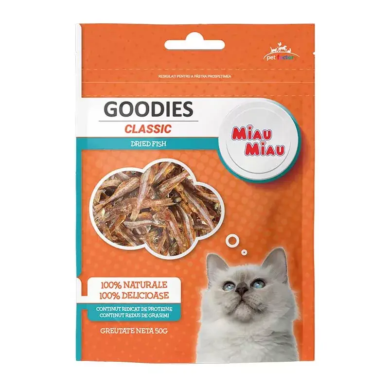 MIAU SZÁRÍTOTT HAL 50G Akció