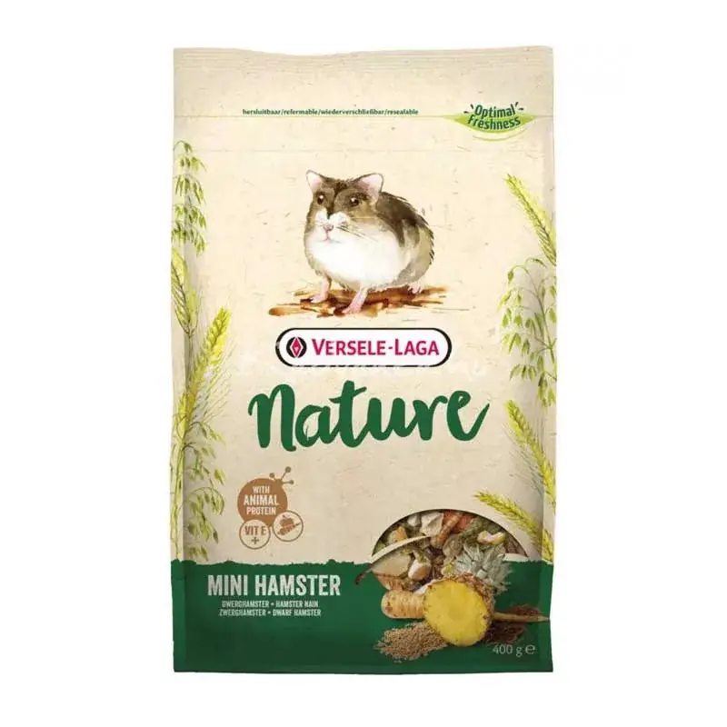 VERSELE RÁGCSÁLÓ NATURE 400G MINI HÖRCSÖG Szezonális akció
