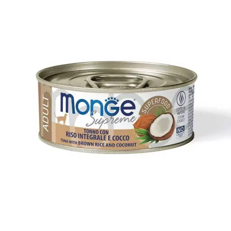 Legkelendőbb MONGE CAT TONHAL-KÓKUSZ 80G KONZERV