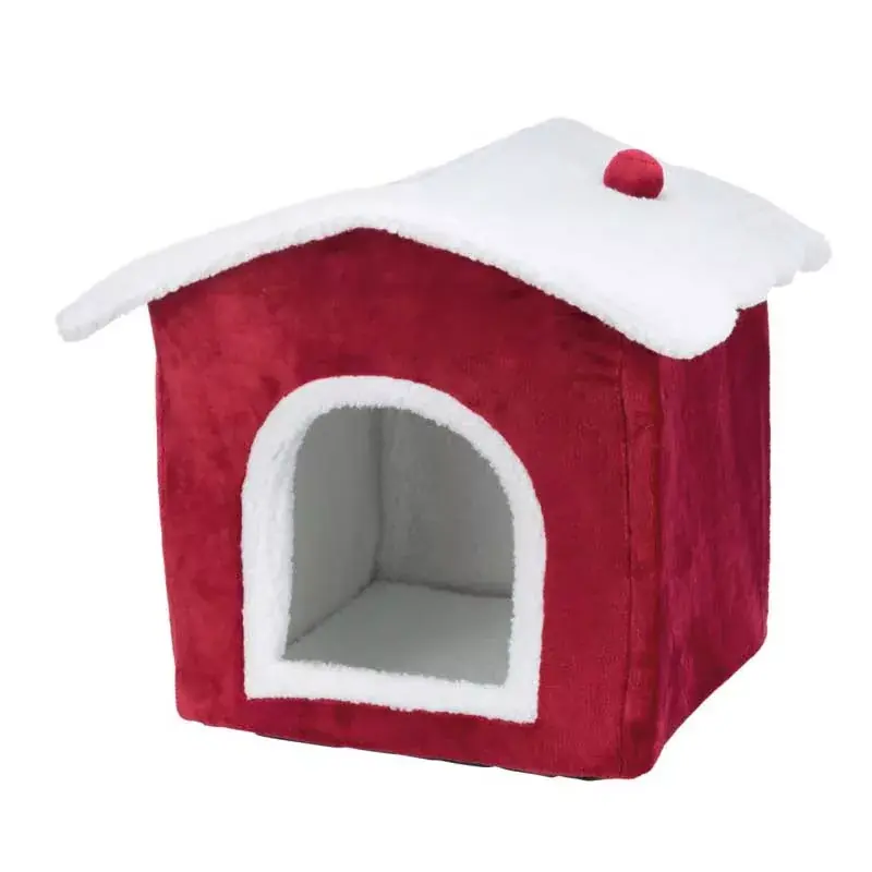 Szuper akció TRIXIE XMAS CAVE NEVIO PLÜSS BARLAN 35X45X38 CM