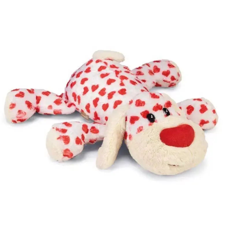 Olcsó BZ VALENTIN KUTYAJÁTÉK XL 48CM PLÜSS SZIVES KUTYA