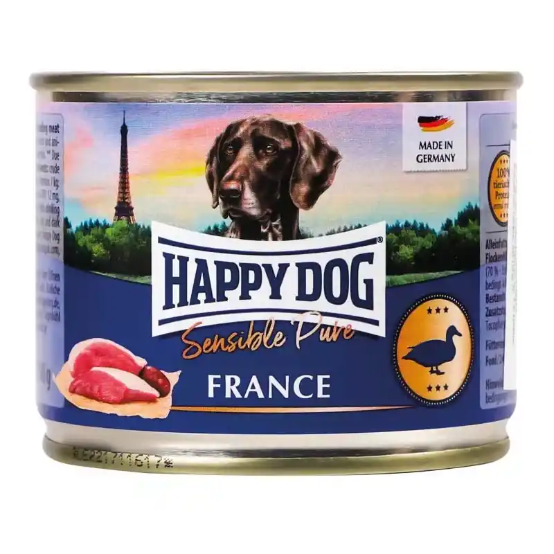 HAPPY DOG PURE KONZERV FRANCE 200G KACSA Biztonságos fizetés