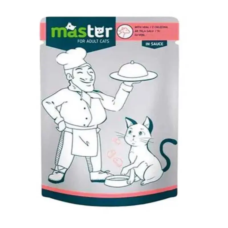 MASTER CAT POUCH MARHÁS 80G SAUCE Legjobb ár