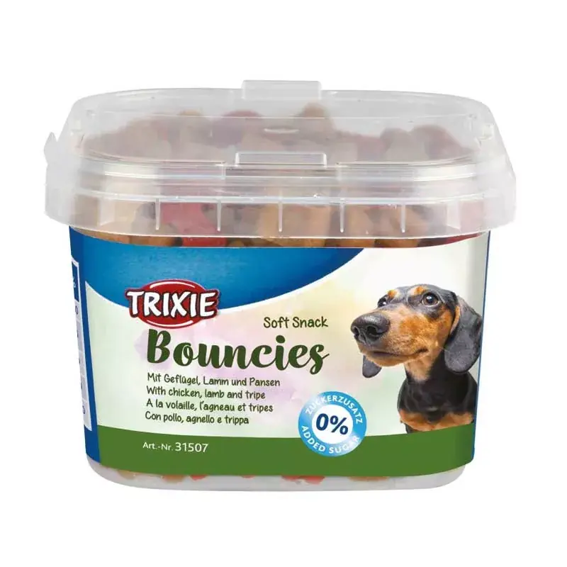 TRIXIE SOFT SNACK JUTALOMFALAT 140G BOUNCIES Szuper akció