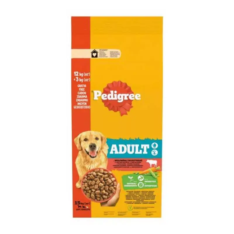 Exkluzív ajánlat PEDIGREE DOG SZÁRAZ 12+3KG MARHA-ZÖLDS