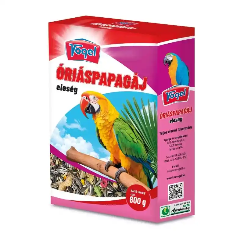 VOGEL ÓRIÁSPAPAGÁJ ELESÉG 800G Szuper akció