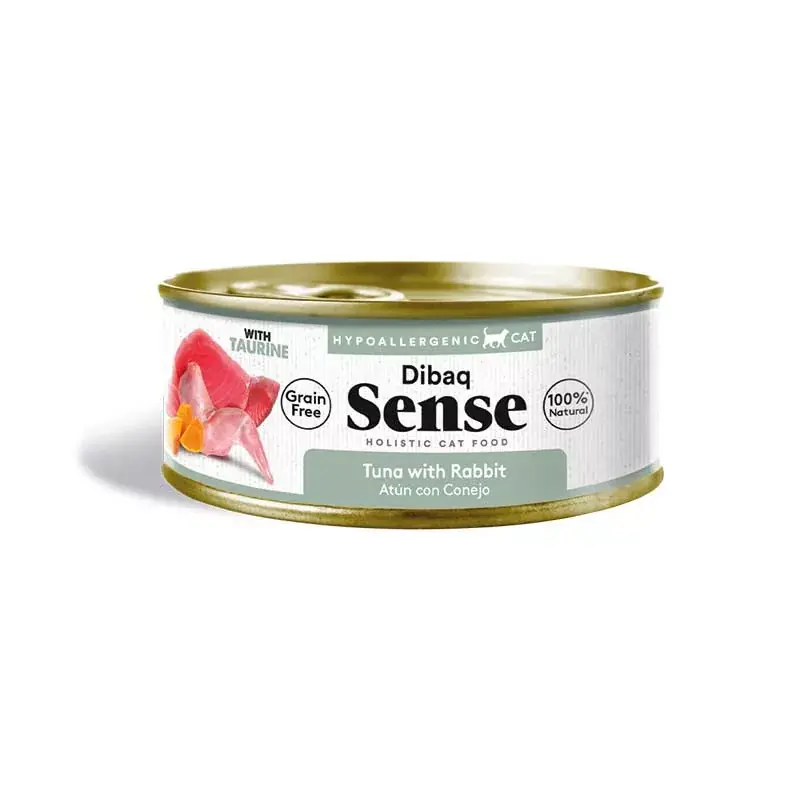 Alacsony ár Dibaq Sense CAT GF TUNA-RABBIT 70g TONHAL NYÚLLAL