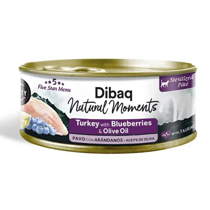 Dibaq Natural Moments CAT STERILIZED 70G PULYKA-ÁFONYA Akciós ár