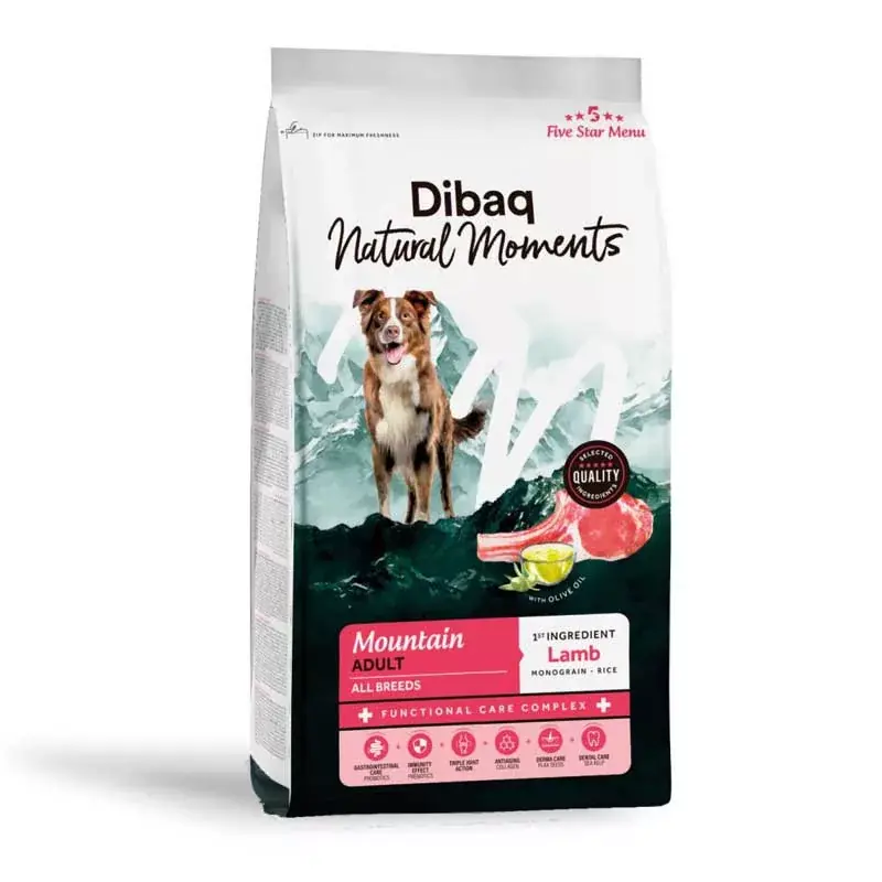 Vedd meg most Dibaq Natural Moments DOG MOUNTAIN 2KG BÁRÁNY