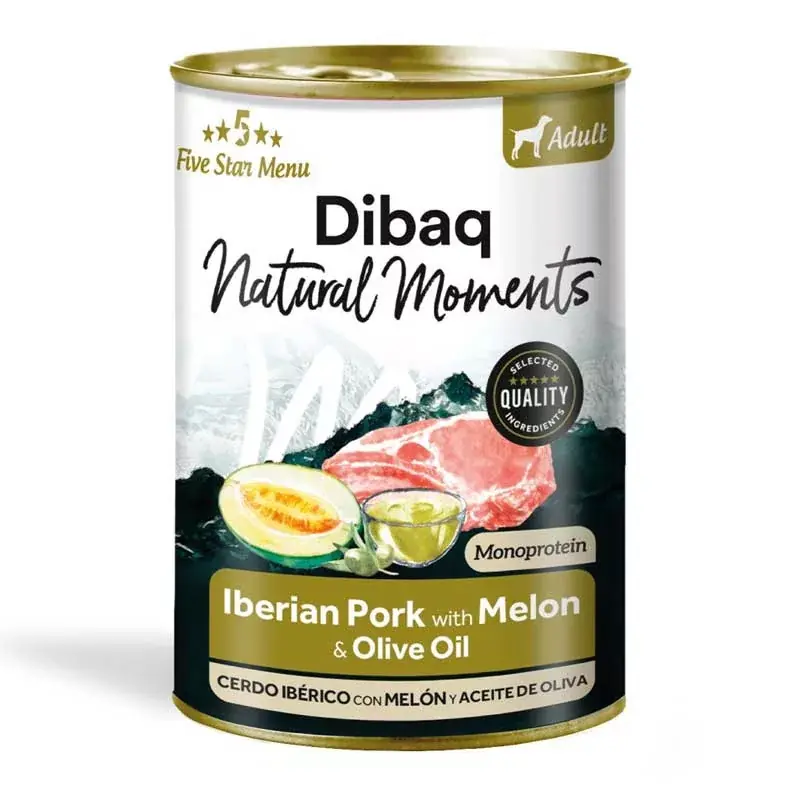 Dibaq Natural Moments DOG ADULT IBÉRIAI 380G SERTÉS-DINNYE Expressz kézbesítés