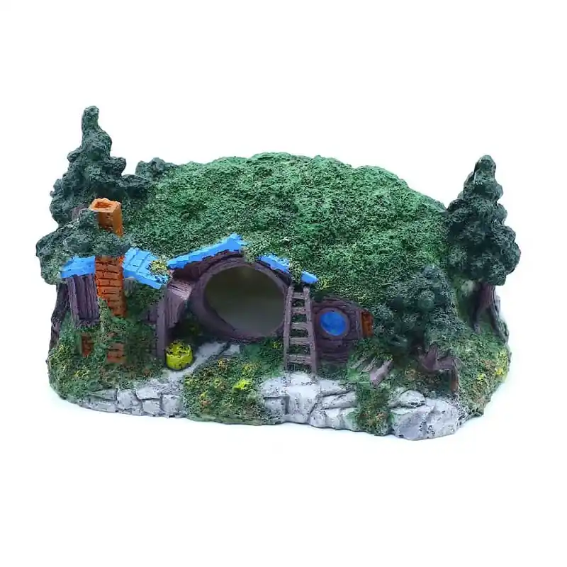 Csak ma Hobbit ház akvárium dekoráció