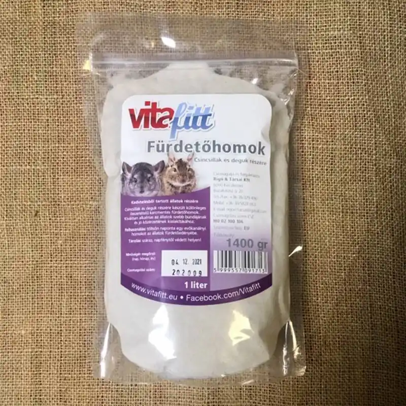 Azonnali szállítás Vitafitt csincsillahomok, utántöltő, 1 l