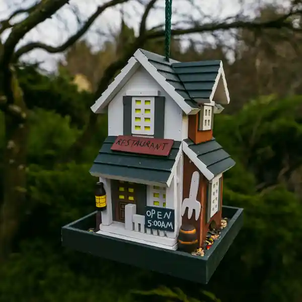 Expressz kézbesítés Restaurant madáretető házikó 23,5 cm