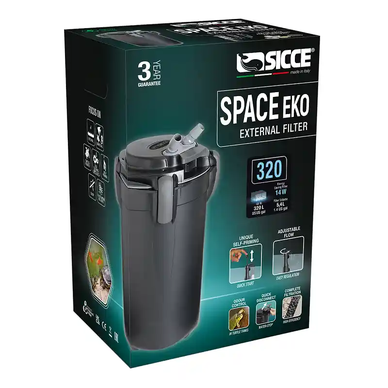 Sicce Space eko+ 320 külsőszűrő Legnépszerűbb
