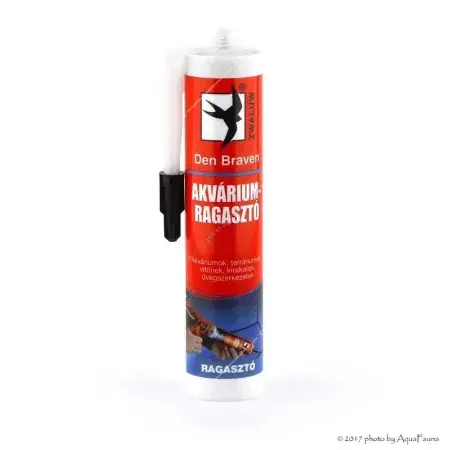 Kedvezményes ár Den Braven Aqua-Silicone akvárium ragasztó (fekete) 280 ml kartus