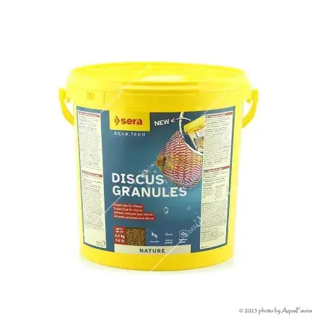 Akciós ár Sera Discus Granules 10 liter (4,3 kg, vödrös kiszerelés)