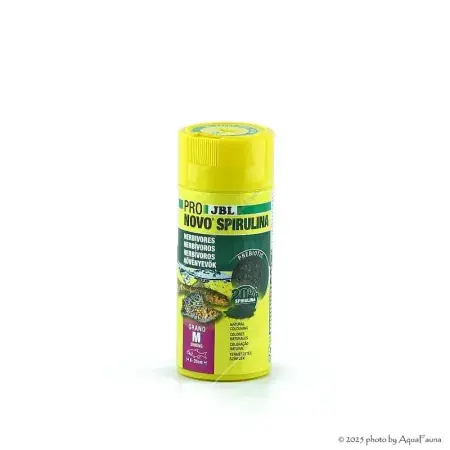 JBL Pronovo Spirulina Grano M 250 ml click - granulált eleség növényi eleséget igénylő halak részére Alacsony ár